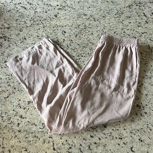 Barefoot Dreams Taupe Elastic Waist Pants